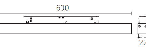 Alternative view of Magnetic Track Light Force Linear-B