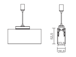 Magnetic Track Light Force P-2