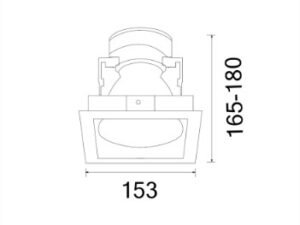 Alternative view of DOWNLIGHT E27 BOSSA-C