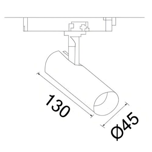 Alternative view of DYLINE-A TRACK LIGHT